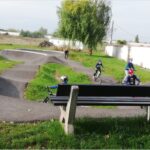 Výstavba pump track dráhy a in-line dráhy Úherce